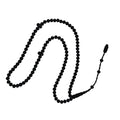 Certified Erzurum Oltu Stone Mini 99-Bead Tasbih, 4mm