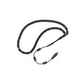 Small Cut Erzurum Oltu Stone Tasbih, Plain, with Adjustable Clasp, 4.5x8mm