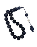 Certified Erzurum Oltu Stone Efe Tasbih, Master Craftsmanship, 14mm