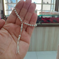 Mini Sterling Silver Tasbih, 5mm